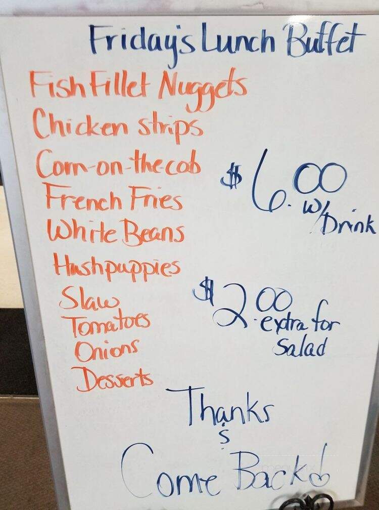 Reagan Cafe - Reagan, TN menu_pic