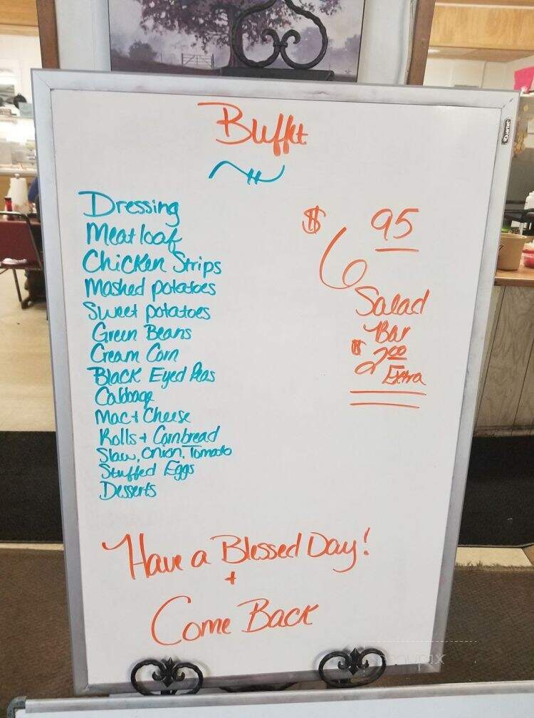 Reagan Cafe - Reagan, TN menu_pic