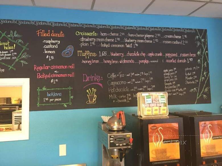 O J's Donuts - Big Bear Lake, CA menu_pic