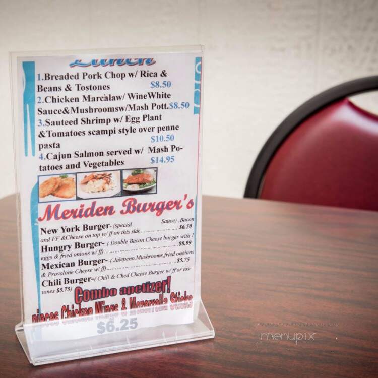 895 Meriden Road Diner - Waterbury, CT menu_pic