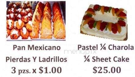 Mercados Guadalajara Tortilleria y Panaderia - Thousand Oaks, CA menu_pic