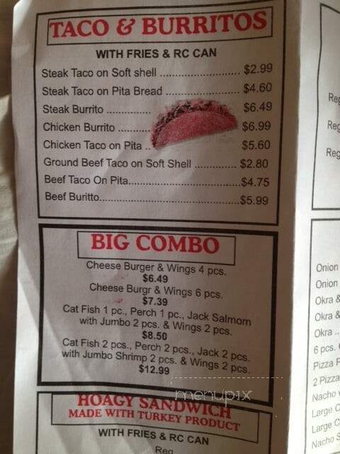Kennedy Fish & Chicken - Chicago, IL menu_pic