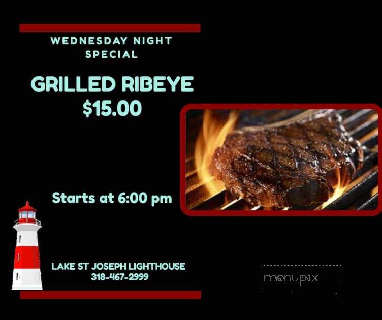 Lake St Joseph Light House - Newellton, LA menu_pic