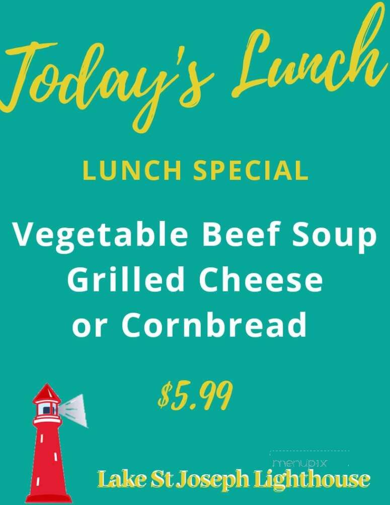 Lake St Joseph Light House - Newellton, LA menu_pic