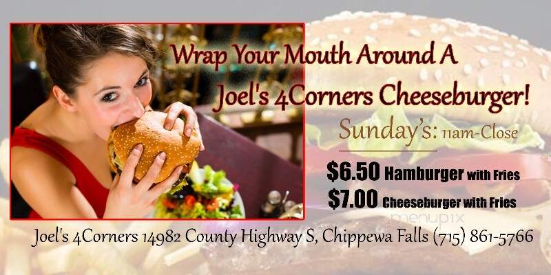 Four Corners - Chippewa Falls, WI menu_pic