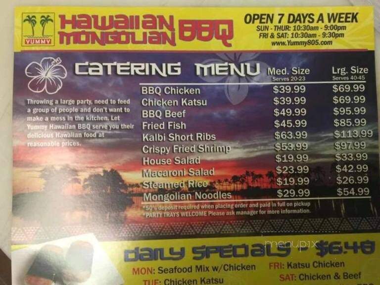 Yummy Hawaiian BBQ - Oxnard, CA