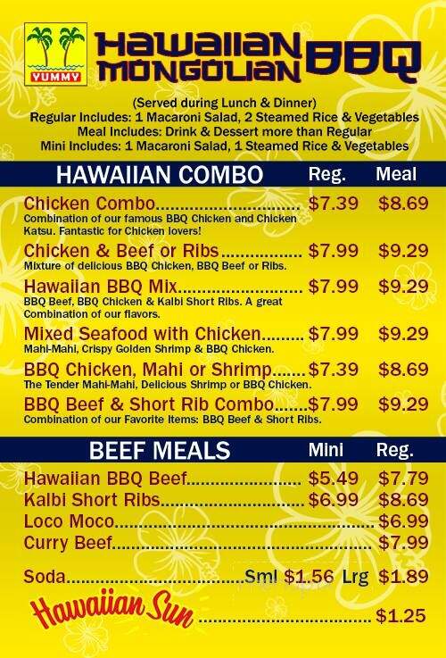 Yummy Hawaiian BBQ - Oxnard, CA