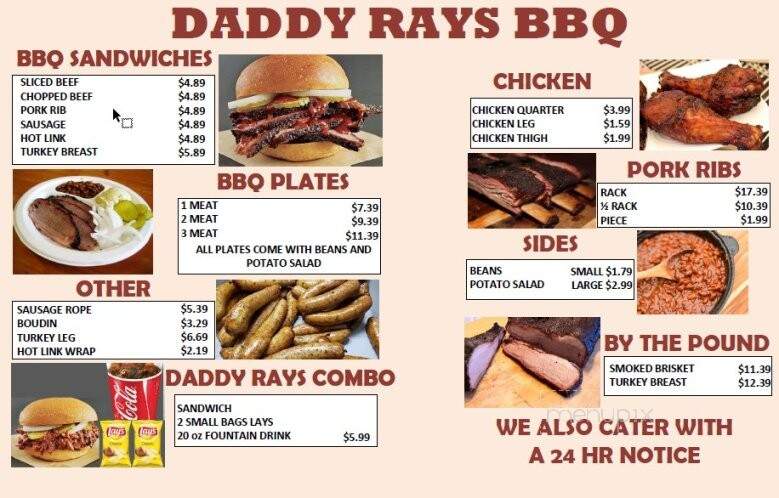 DADDY RAY's SMOKED BAR-B-QUE - Angleton, TX