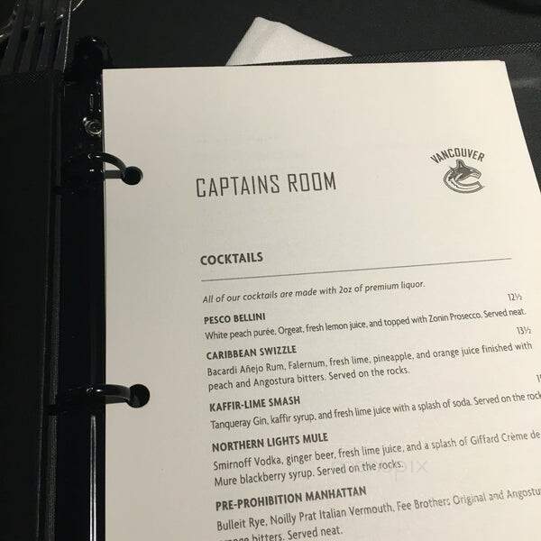 Captains Room - Vancouver, BC