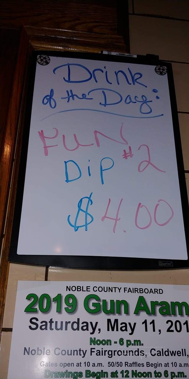 Oasis Bar And Grill - Belle Valley, OH menu_pic
