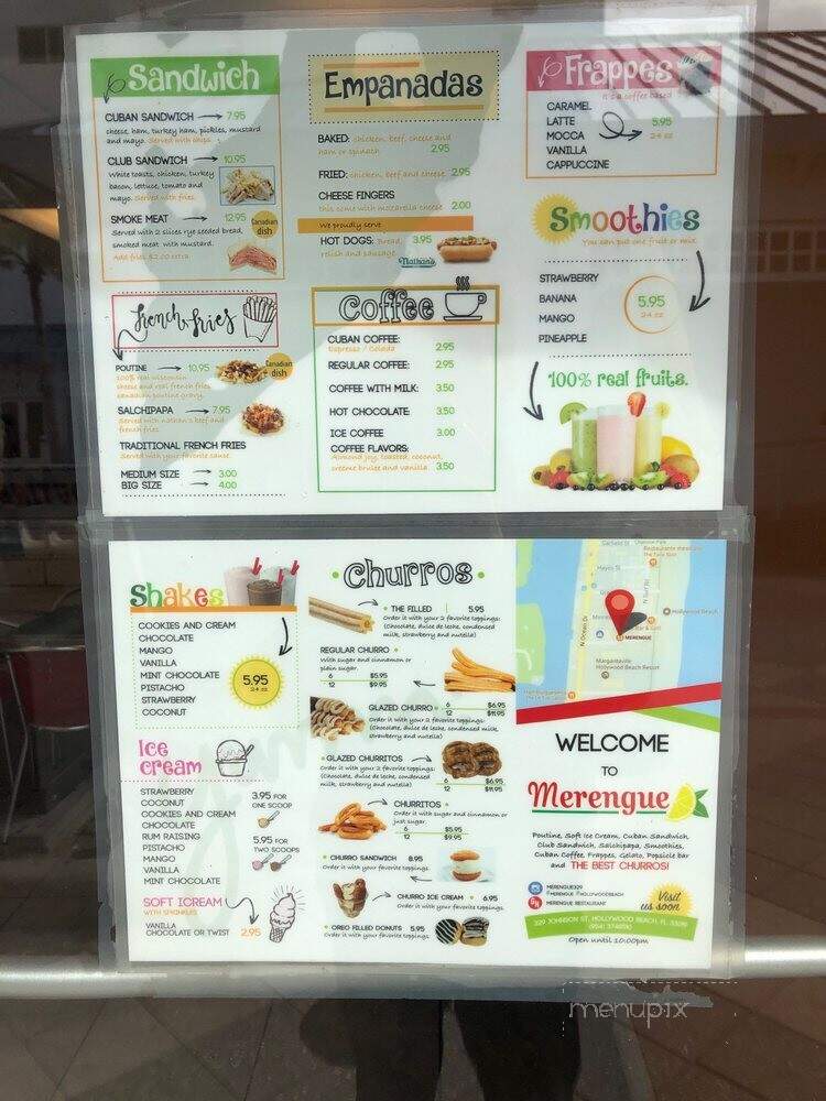 Merengue Restaurant - Hollywood, FL menu_pic