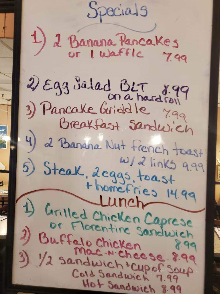 Jake's Diner On State Street - New London, CT menu_pic