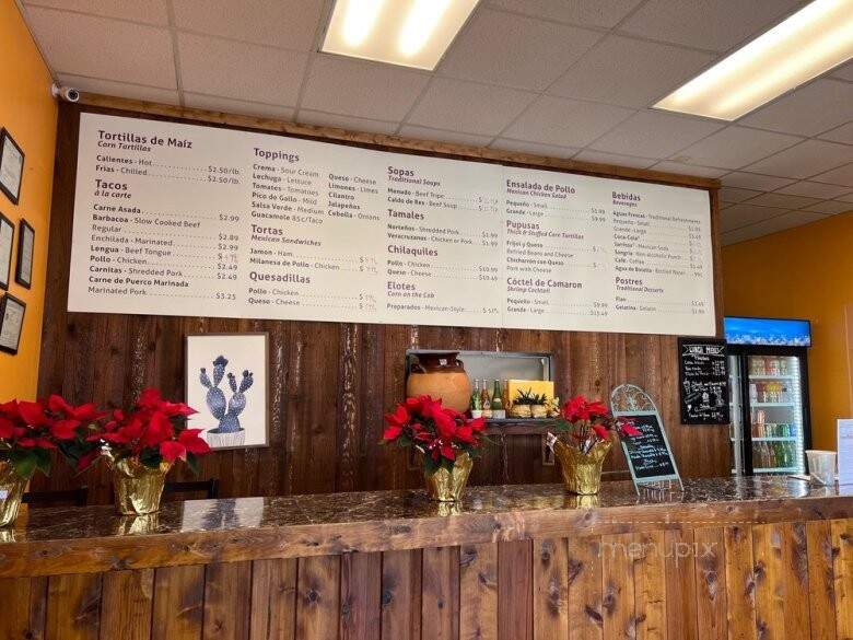 La Sierra - Waldorf, MD menu_pic