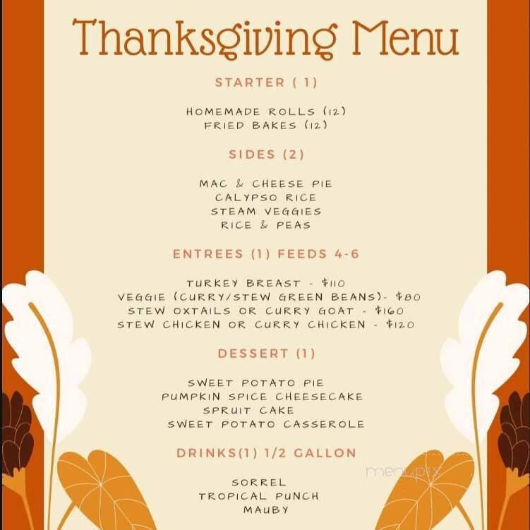 Meme's Caribbean Flavour - Rogers, AR menu_pic