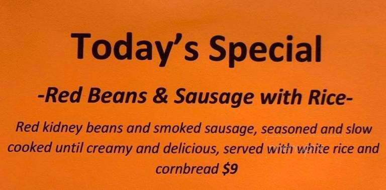 Eastside Bar N' Grill - Greenville, SC menu_pic