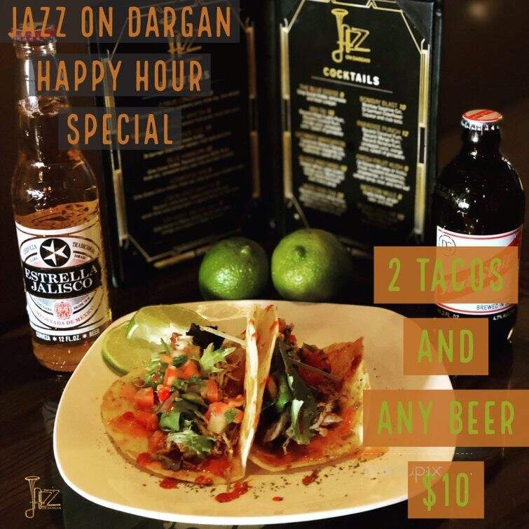 Jazz on Dargan - Florence, SC menu_pic