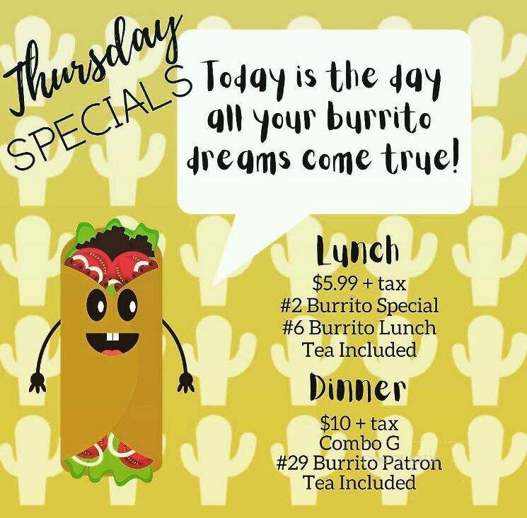 El Gran Patron Mexican Grill - Northport, AL menu_pic