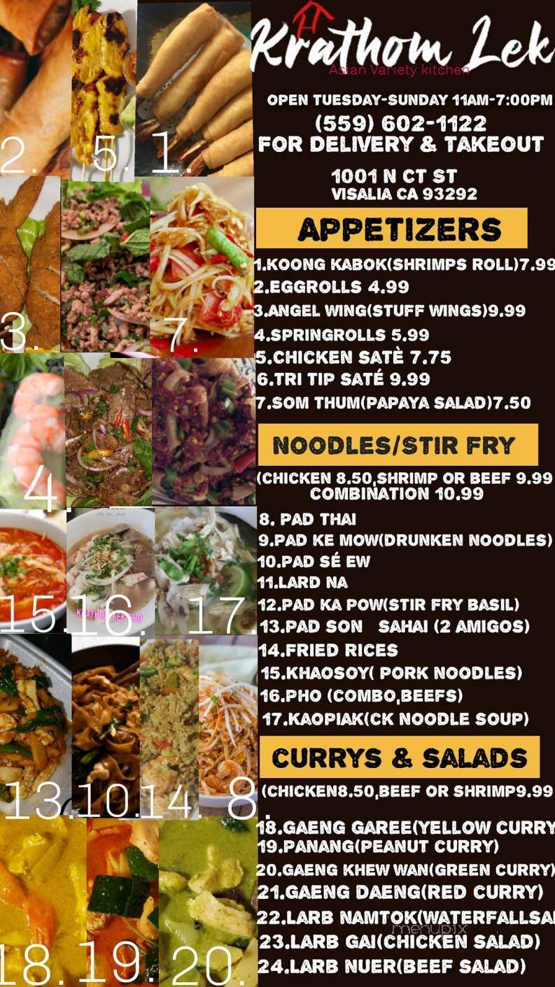Krathom Lek - Visalia, CA menu_pic