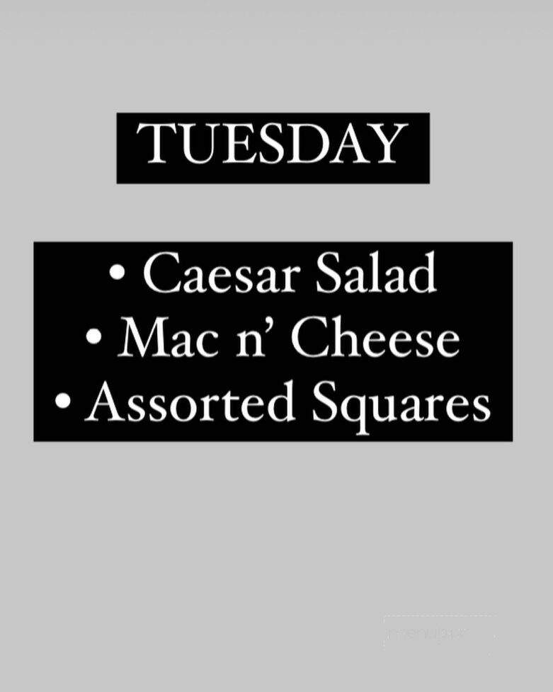 CEP Cafe - Truro, NS menu_pic