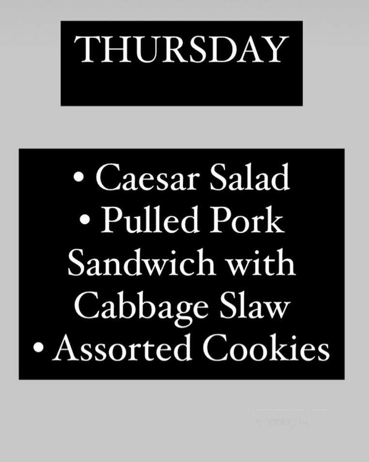 CEP Cafe - Truro, NS menu_pic