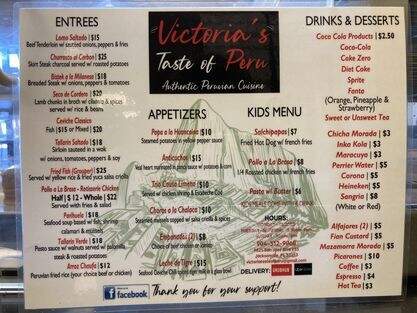 Victoria's Taste of Peru - Jacksonville, FL