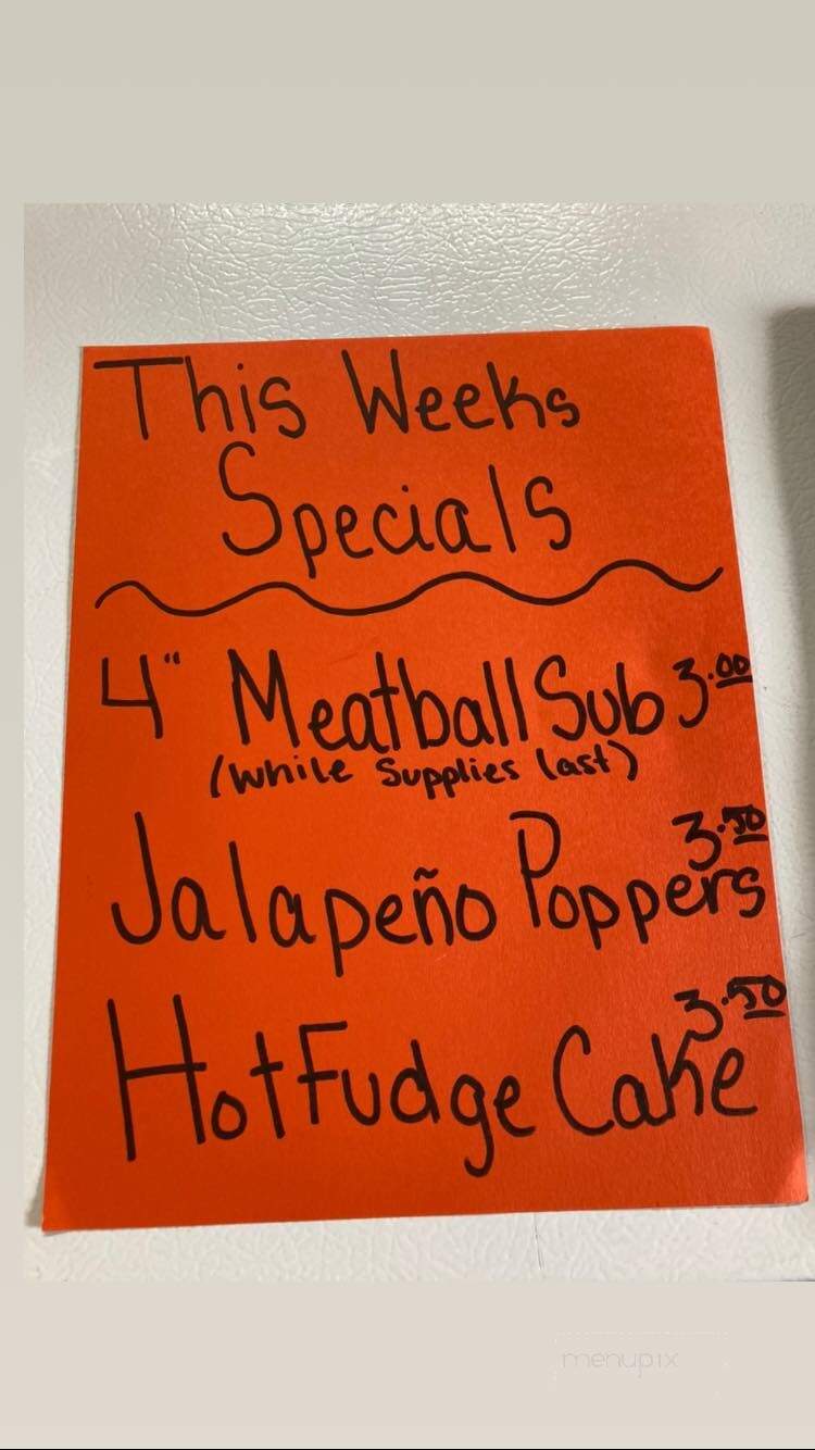 Locust Grove Dairy Bar - Peebles, OH menu_pic