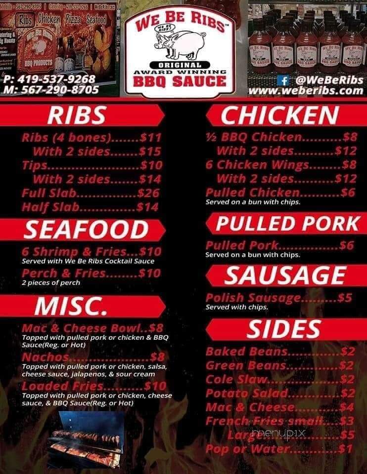 Village Pub - Millbury, OH menu_pic