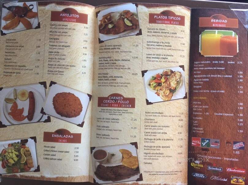 Colombia La Bella - Longwood, FL menu_pic