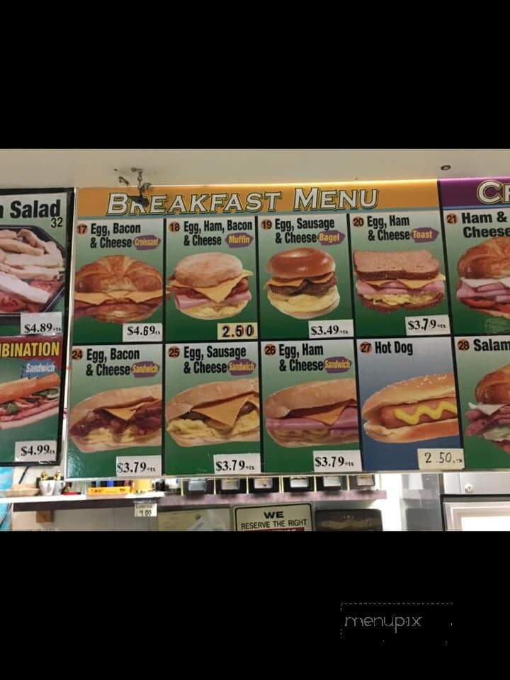 Tiffany's Coffee - Glendale, CA menu_pic