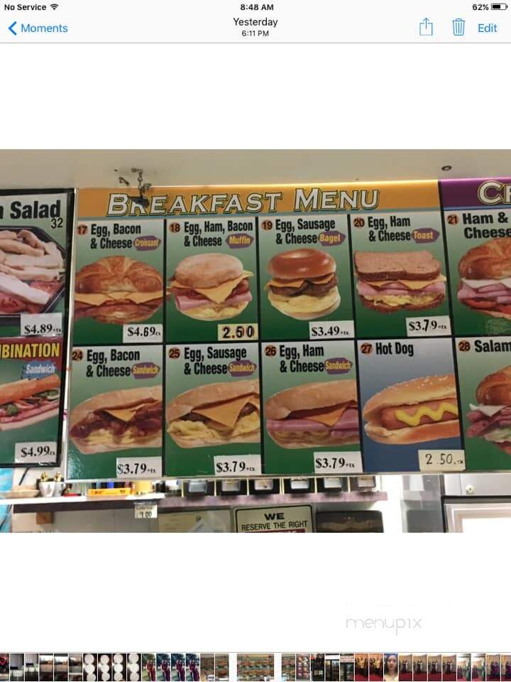 Tiffany's Coffee - Glendale, CA menu_pic