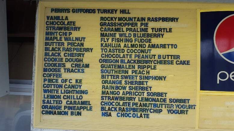 Cream At The Top - King Ferry, NY menu_pic