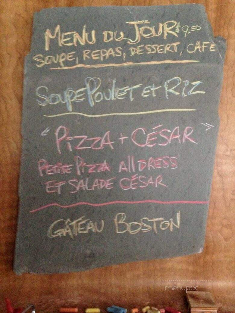 Cantine Du Chef - Saint-Barnabe-Sud, QC menu_pic