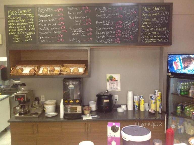 Cafe Cristina - Maniwaki, QC menu_pic