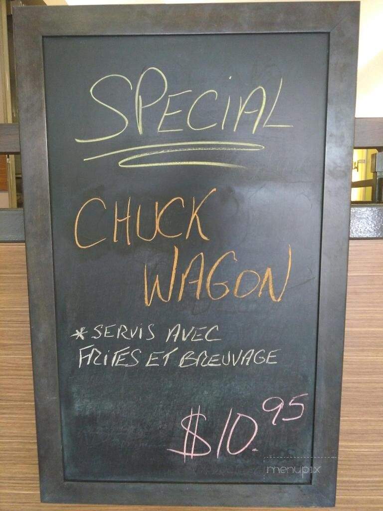 Cafe Cristina - Maniwaki, QC menu_pic