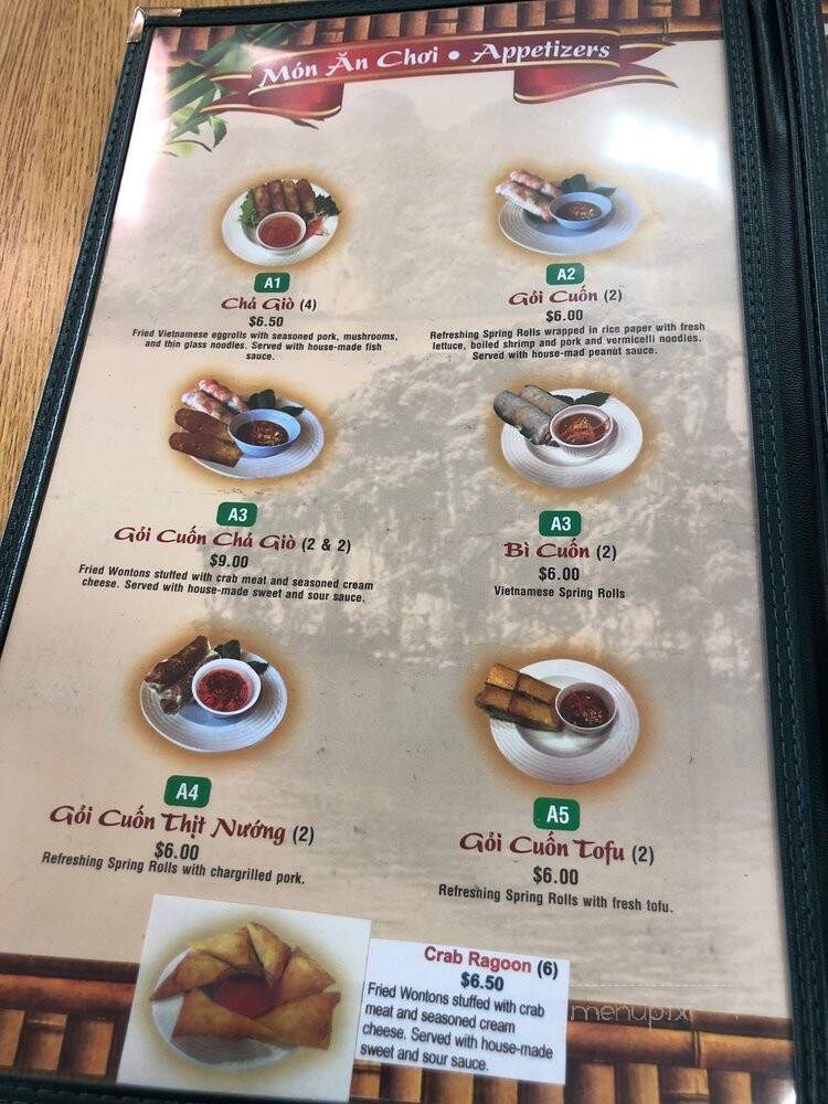 Pho Bang Restaurant - New Orleans, LA menu_pic
