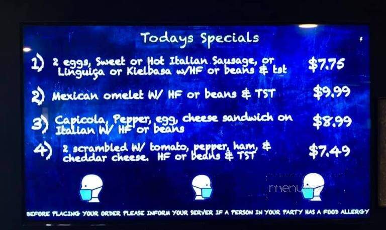 Al's Family Diner - Methuen, MA menu_pic