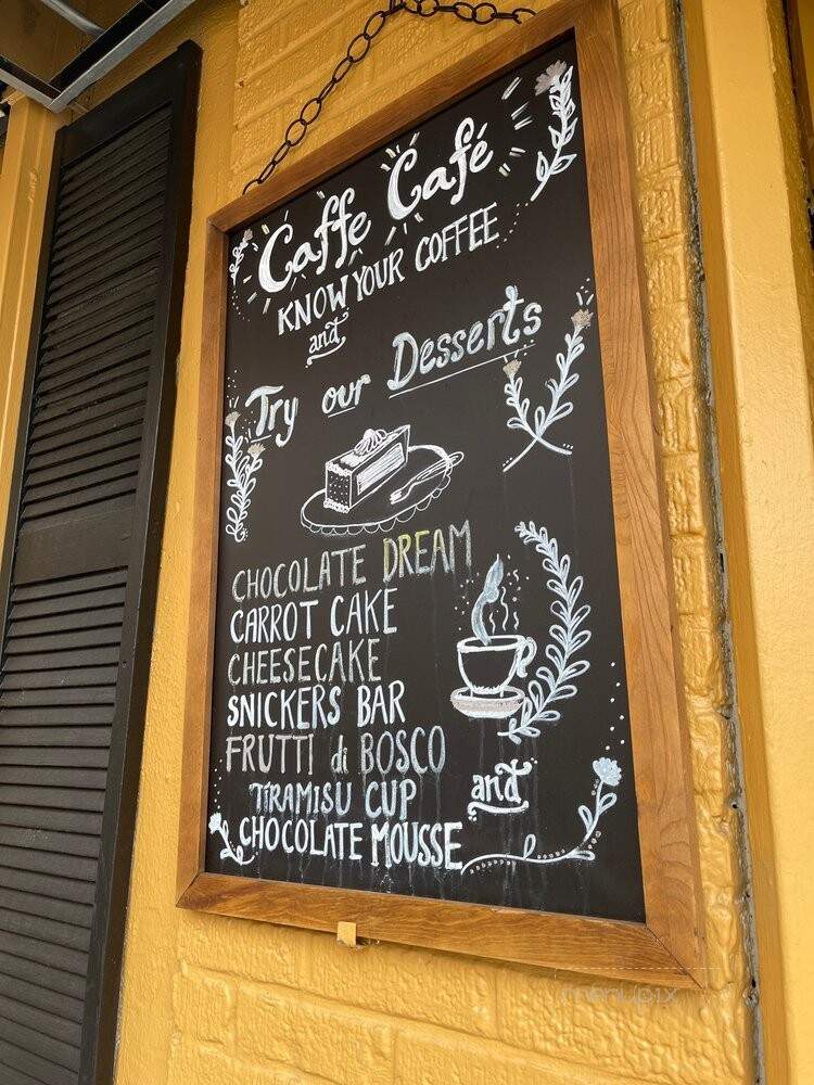 Caffe Cafe - Brooklyn, NY menu_pic