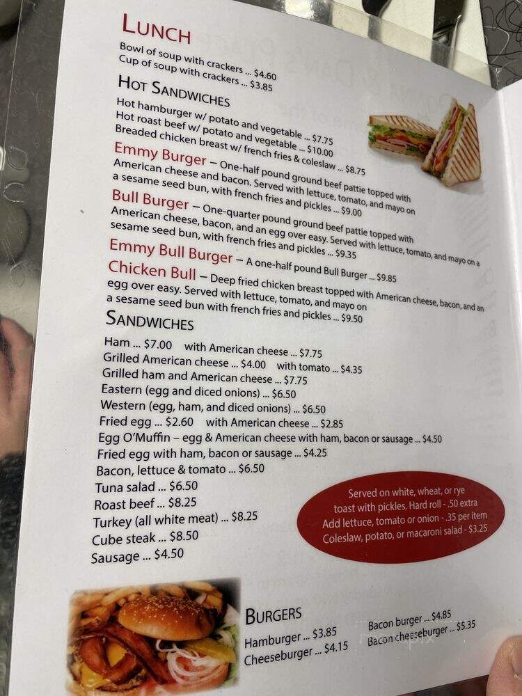 Dan's Place Two - Albany, NY menu_pic