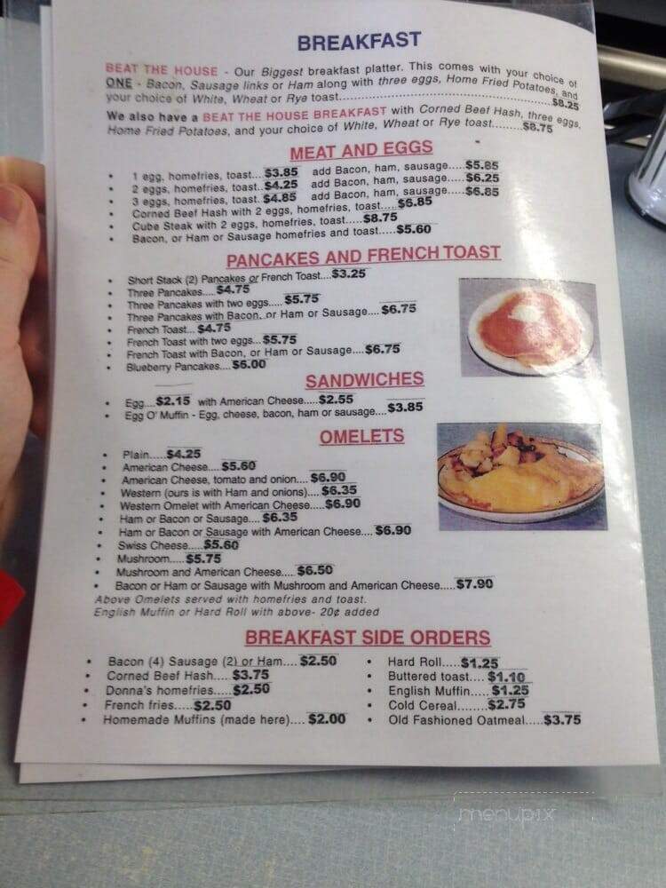 Dan's Place Two - Albany, NY menu_pic