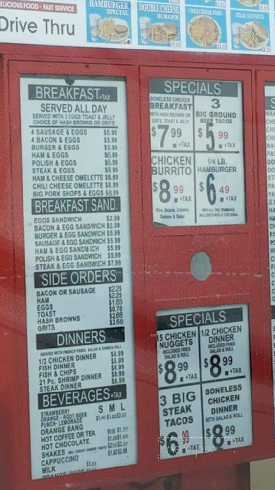 Tam's Burgers - Compton, CA menu_pic