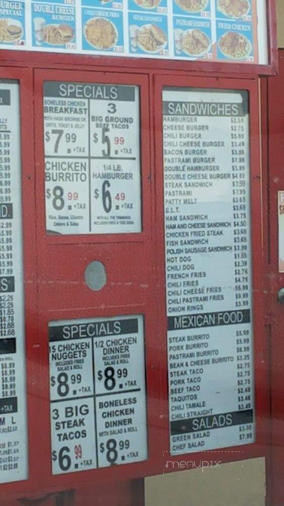 Tam's Burgers - Compton, CA menu_pic