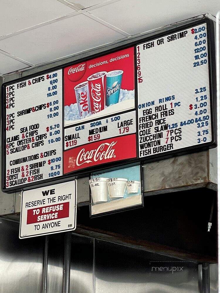 Carnaby Street Fish & Chips - La Puente, CA menu_pic