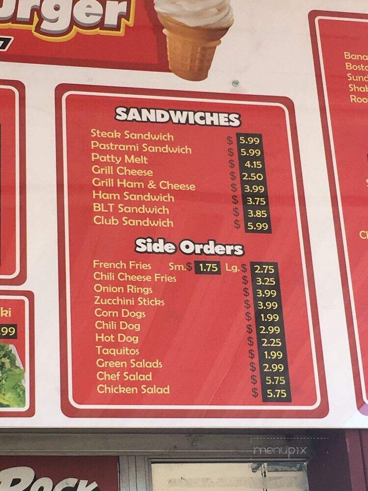 Linda's Burger - Baldwin Park, CA menu_pic
