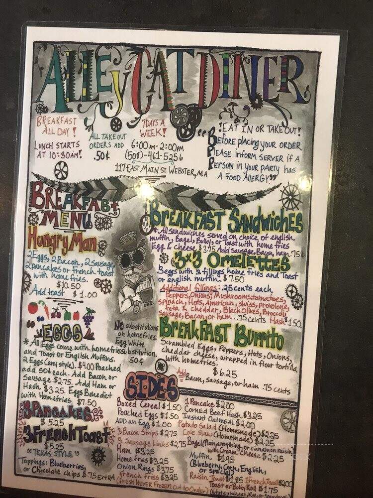 Alley Cat Diner - Webster, MA