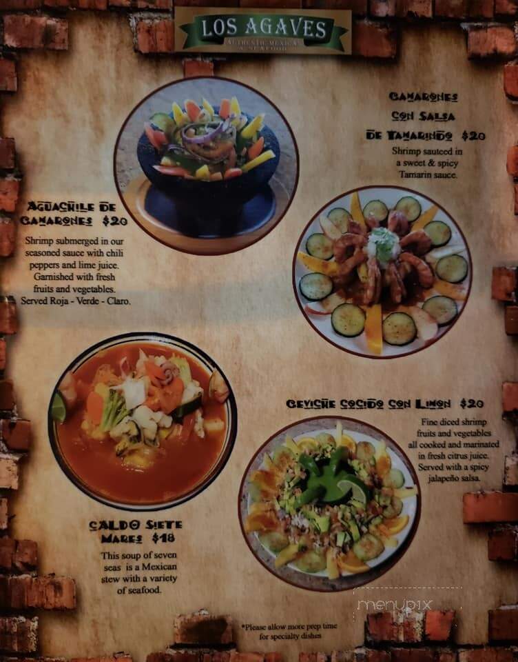 Ay ! Tequila - Port Orchard, WA menu_pic