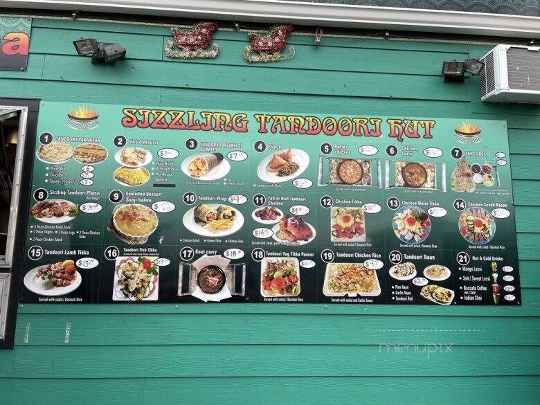 Sizzling Tandoori Hut - Aurora, OR menu_pic