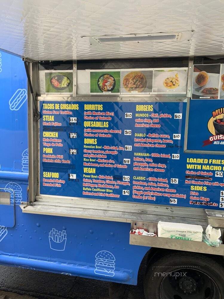 Mundos Guisados - Burbank, CA menu_pic