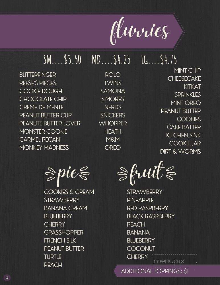 The Blast - Northfield, MN menu_pic