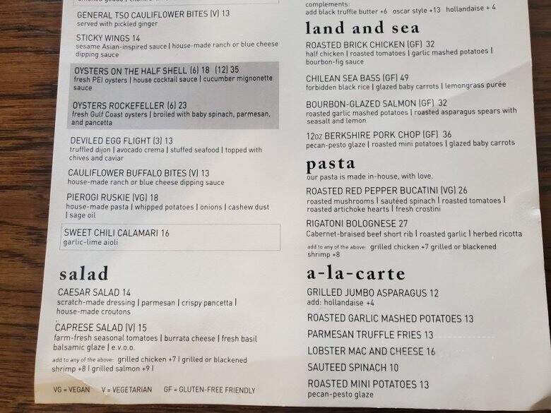 The Battery - Tampa Bay, FL menu_pic