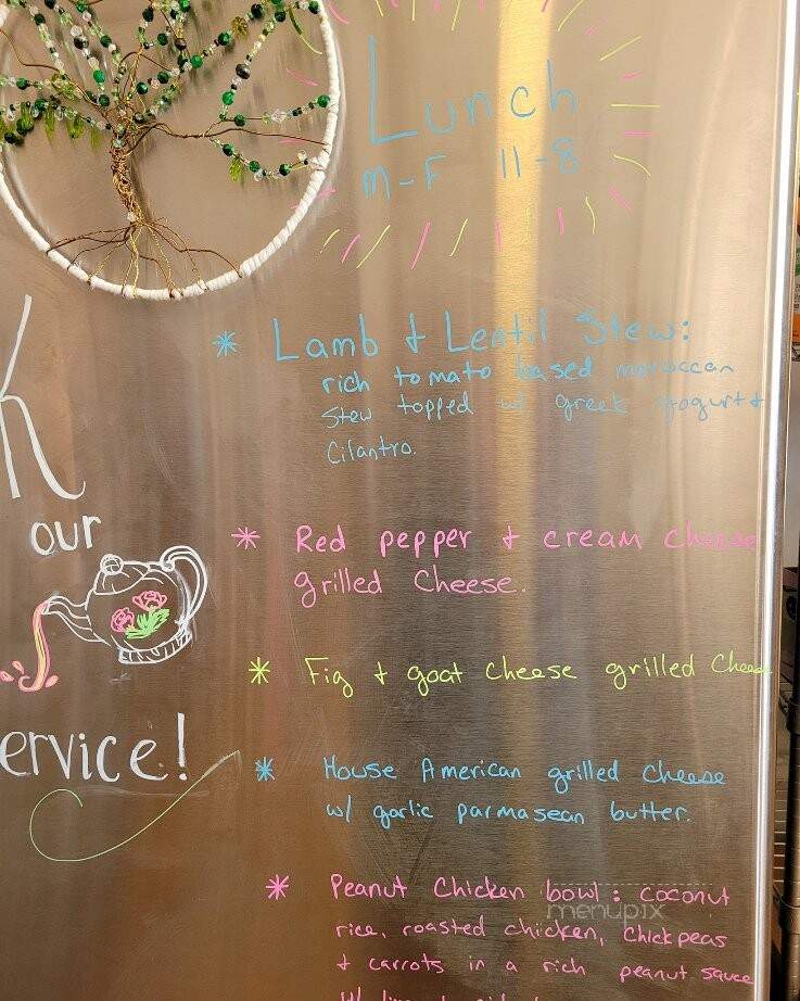 Cafe de Fae - Paducah, KY menu_pic